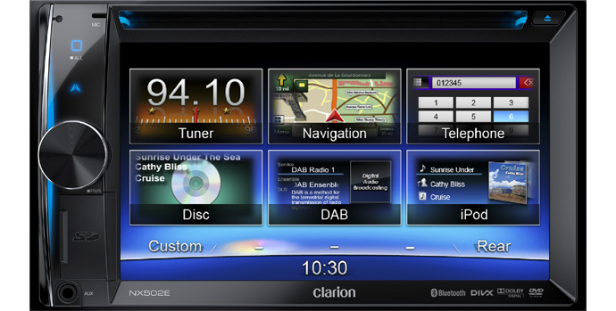   Clarion NX502ETRK