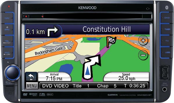   Kenwood DNX-520VBT