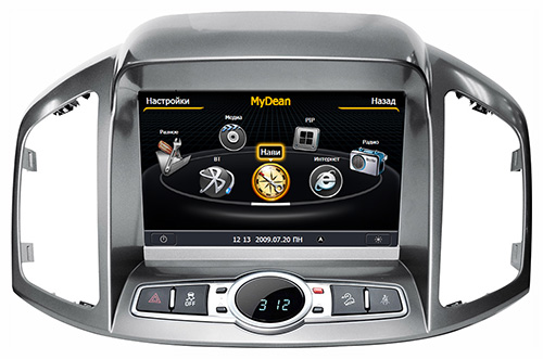 Магнитола MyDean 1109-1 (Chevrolet Captiva 2012-) Магнитола MyDean 1109-1 (Chevrolet Captiva 2012-)