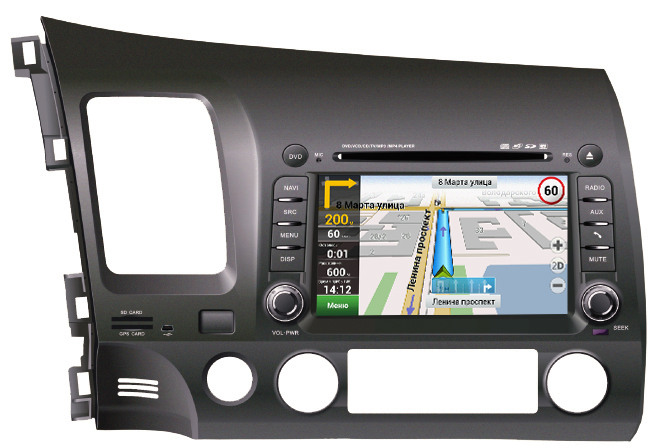 Магнитола Velas V-HCIVG Honda Civic 4D (2005-2011) Магнитола Velas V-HCIVG Honda Civic 4D (2005-2011)