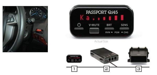 Антирадары Escort Passport Qi45 Euro Антирадары Escort Passport Qi45 Euro