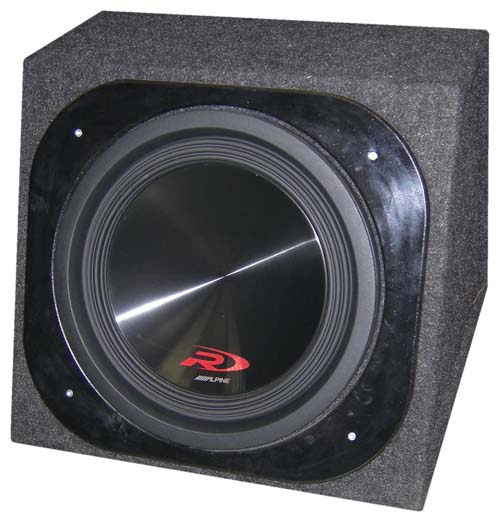 Автомобильный сабвуфер Alpine SWR-12D2 box Автомобильный сабвуфер Alpine SWR-12D2 box